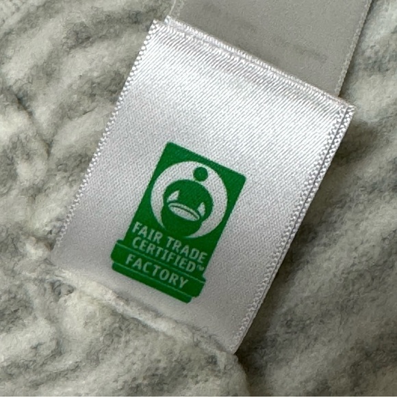 NWT J. Crew Striped Sweater Skirt in Soft Yarn Gray Ivory Size M - Picture 9 of 9